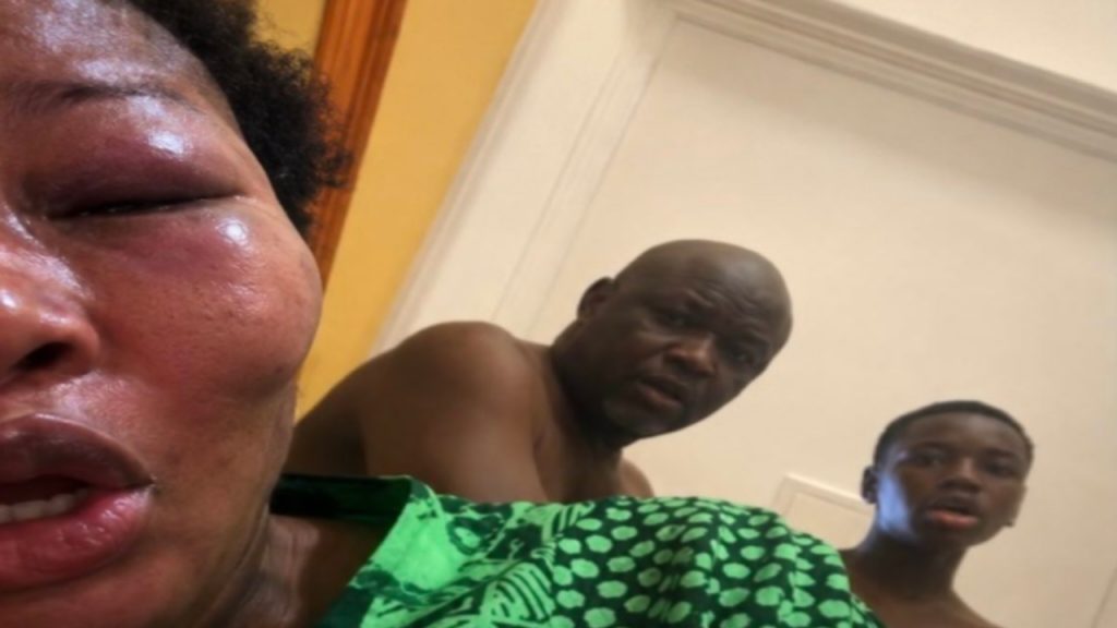 Former Big Brother Naija All Stars, Ilebaye Odiniya, and her father, Emmanuel Godson, in the viral video - National News