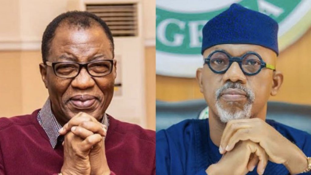 Former governor of Ogun State and senator representing Ogun East, Gbenga Daniel and Governor Dapo Abiodun - National News