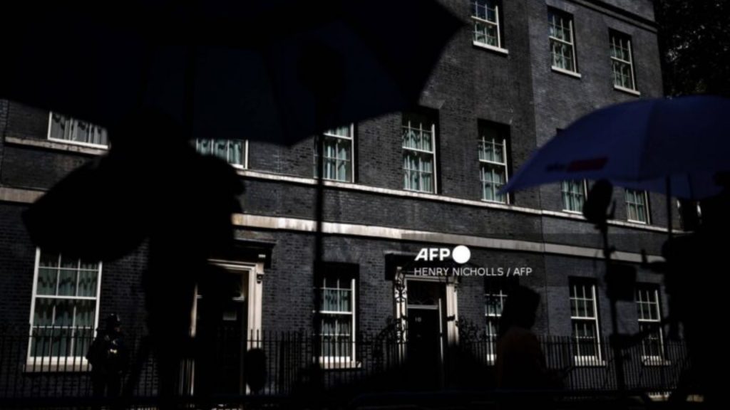 Sunlight shines on 10 Downing Street in central London on May 14, 2026. Britain's Health Secretary Wes Streeting, possible rival to Britain's Prime Minister Keir Starmer, announced his resignation on May 14, 2026 - National News