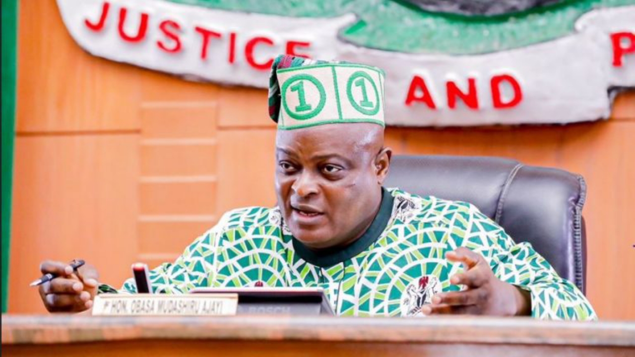 The Speaker of the Lagos State House of Assembly, Mudashiru Obasa - National News