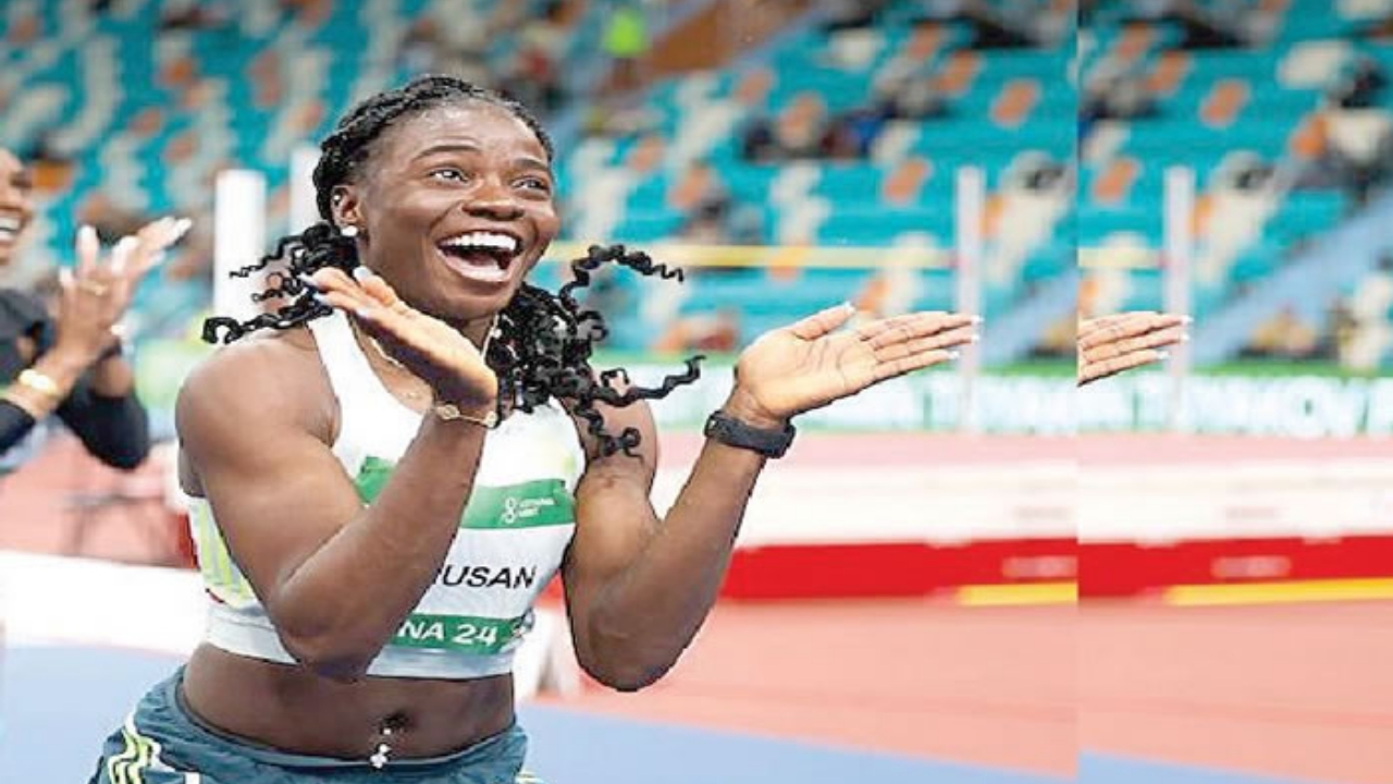World record holder in the women’s 100m hurdles, Tobi Amusan - National News