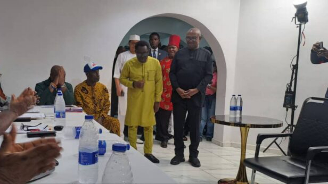 Peter Obi at the NDC headquarters - National News