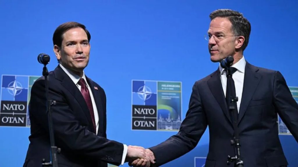 Marco Rubio and Mark Rutte at NATO meeting in Sweden - National News