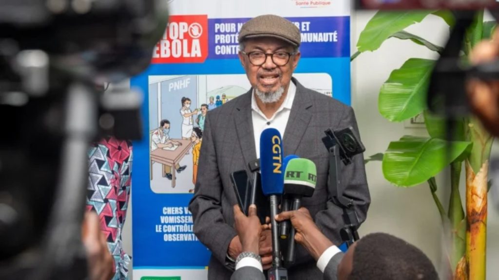 Dr. Tedros Adhanom Ghebreyesus, the Director-General of the World Health Organization (WHO), addresses the media upon his arrival in Kinshasa, on May 28, 2026 - National News