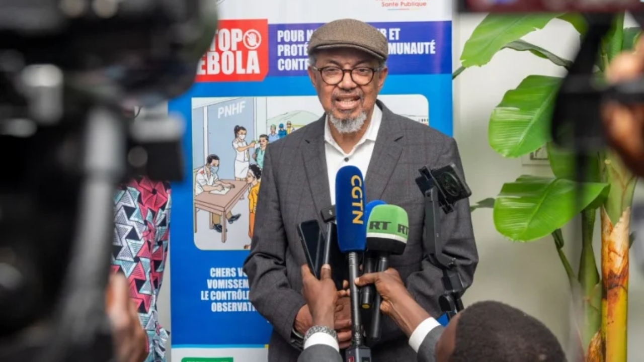 Dr. Tedros Adhanom Ghebreyesus, the Director-General of the World Health Organization (WHO), addresses the media upon his arrival in Kinshasa, on May 28, 2026 - National News