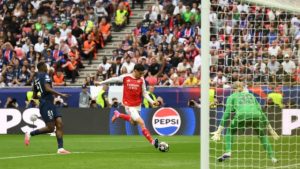 UCL: First half in pictures as Havertz give Arsenal early lead against PSG - National News