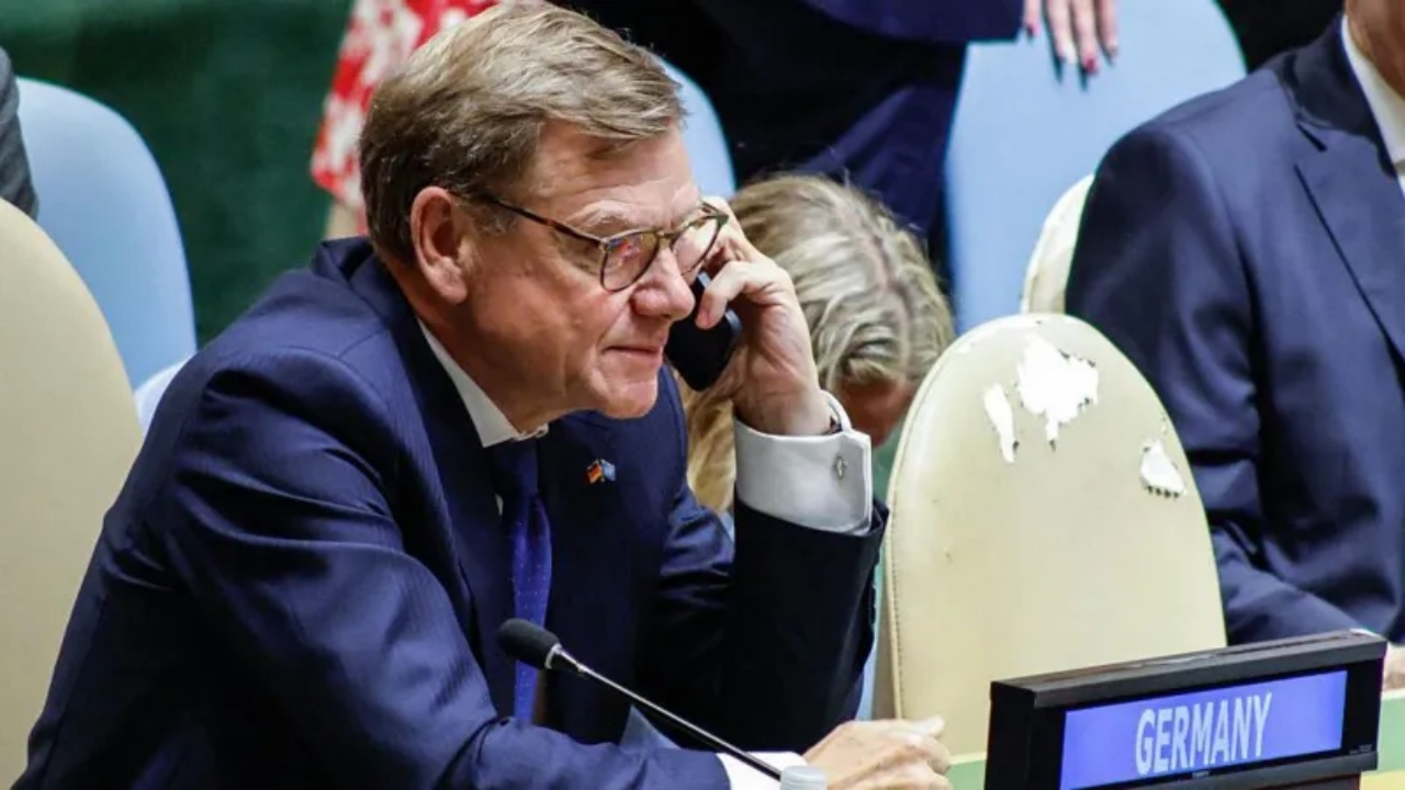 Germany Foreign Minister Johann Wadephul at UN General Assembly during Security Council election vote in New York 2026 - National News